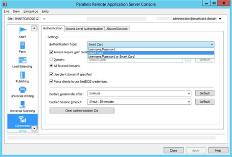 create smart card authentication|enable smart card authentication.